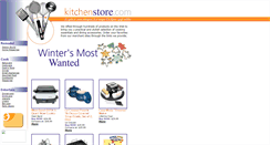 Desktop Screenshot of kitchenstore.com